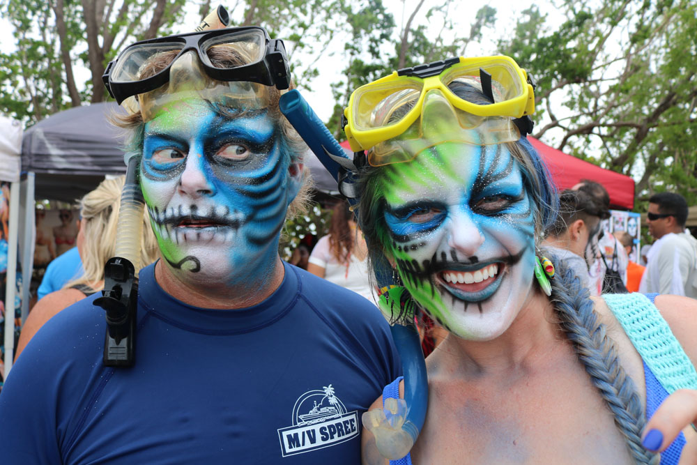 Zombie Bike Ride 2017 photo - Duval Street, Key West